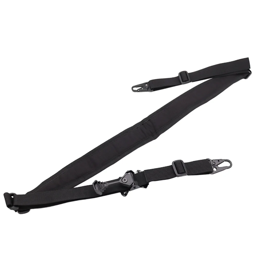 Taktische Gewehr Sling 2 Punkt Kampf Modulare Strap Slingster Schnell Einstellbare Pull Jagd PISTOLE Zubehör – Detail 14