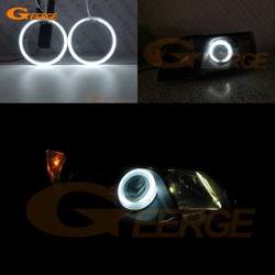 For Volvo C30 C70 2006 2007 2008 2009 Excellent Ultra Bright CCFL Angel Eyes Halo Rings Kit Car Accessories