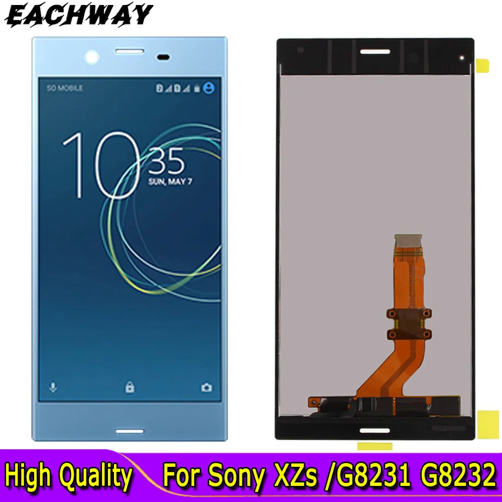 

5.2" For Sony Xperia XZs LCD Display With Touch Screen Digitizer Assembly Replacement Parts For Sony XZs LCD G8231 G8232 Screen