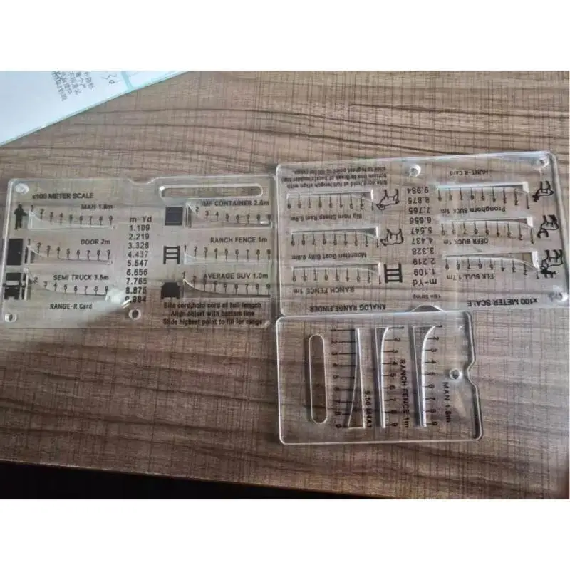 652F Long Ranges Shootings Tool Multifunctional Plastics Professional Drawing Rulers