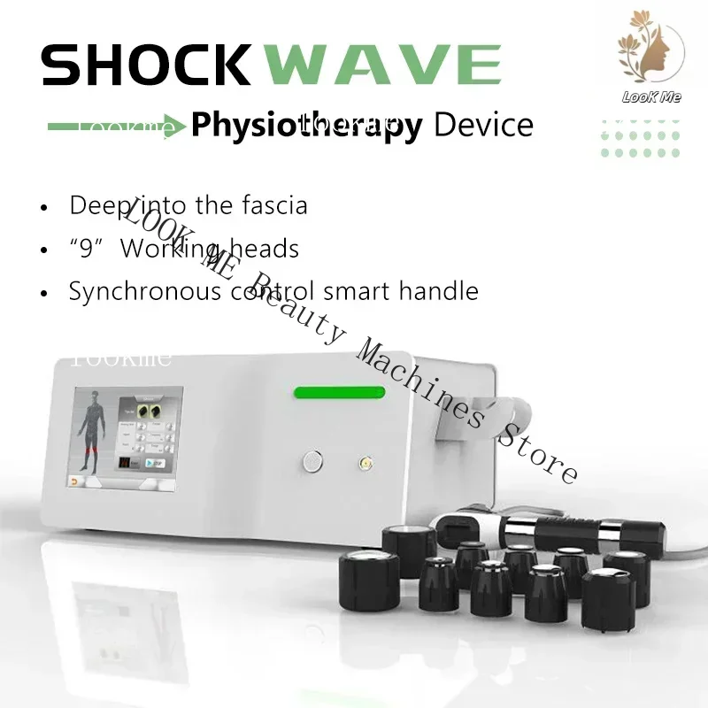 10 Bar Extracorporeal shockwave machine for joint Pain Removal ED Treatment Body Massage medical treatment device