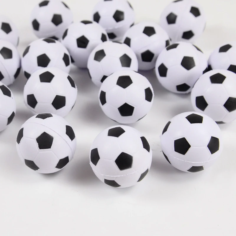 10 Stücke Squeeze Fußball Spielzeug Kinder Sport Thema Geburtstag Party Favors Gummi Fußball Geschenk Kuchen Dekor Goodie Bag Pinata Füllstoff – Detail 4