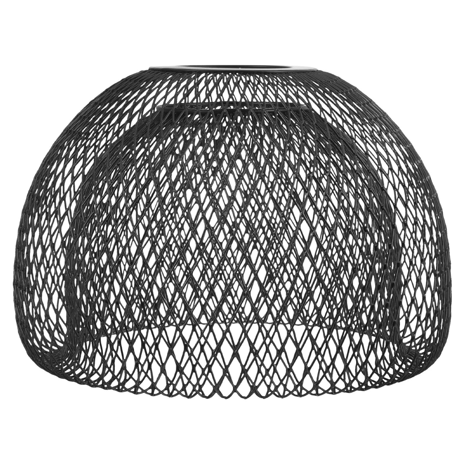 Paralume a sospensione Copri lampada in metallo cavo per lampada da parete lampadario Sostituzione gabbia decorativa per paralume sospeso fai da te