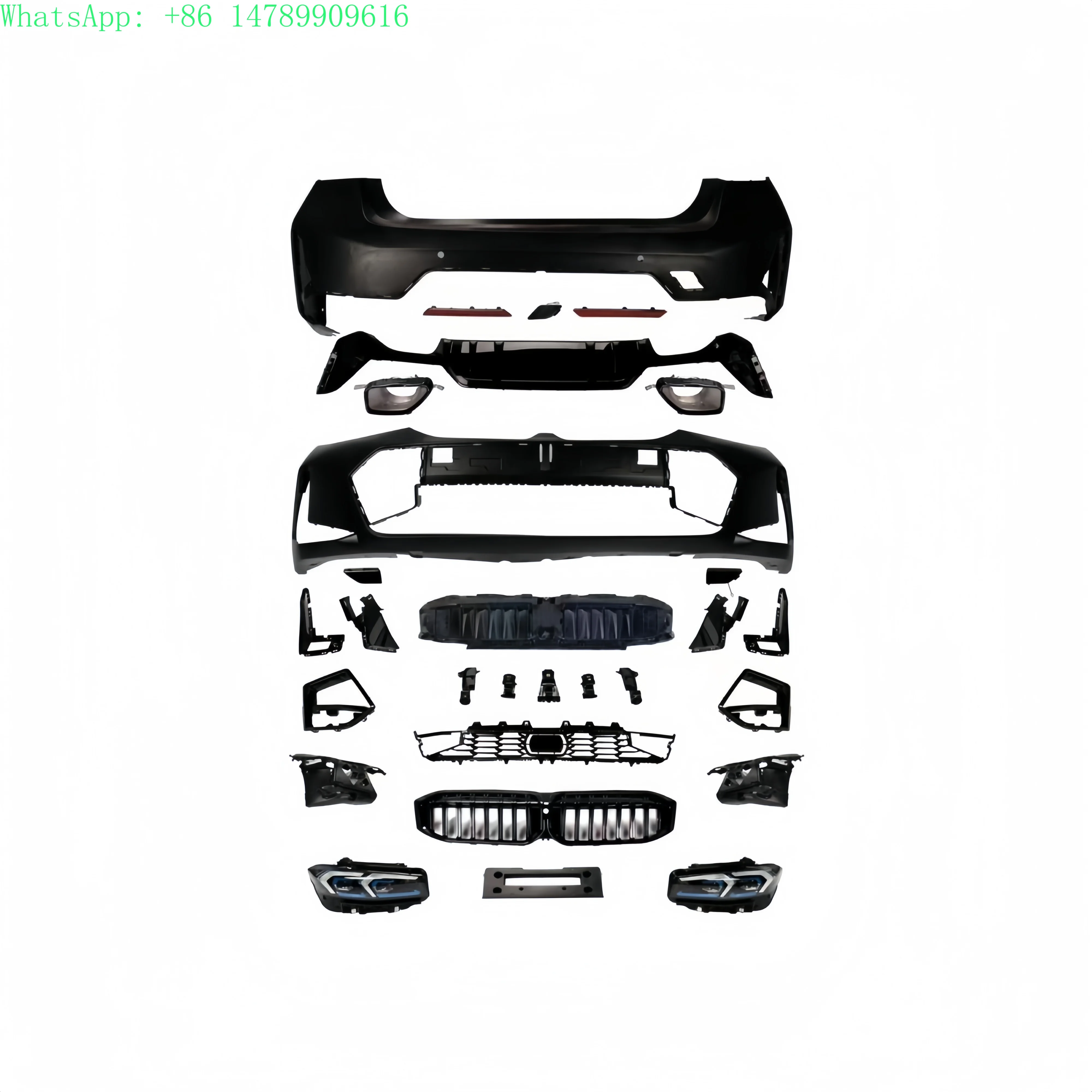 Extreme MakeoverFor 2020-2022 Old Three Series G20 G28 Upgrade 2023 New G20 G28 CLI Body Kit Original PP Material Non-destructi