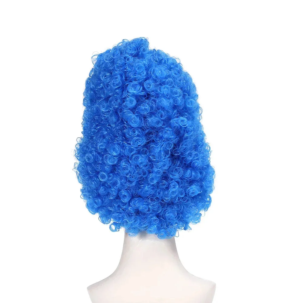 Marge Simpson Cosplay Wig Anime Women Blue Synthetic Wig Halloween Cosplay Heightened Wig Props Party Supplies Accessories Gift