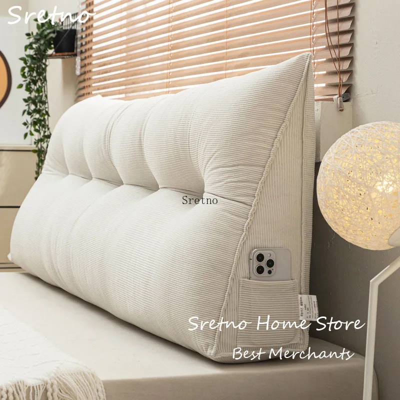 

Sretno, большое треугольное изголовье, клин, кровать, отдыха, подушки для чтения, позиционирование спинки, поддержка подставки, съемный чехол