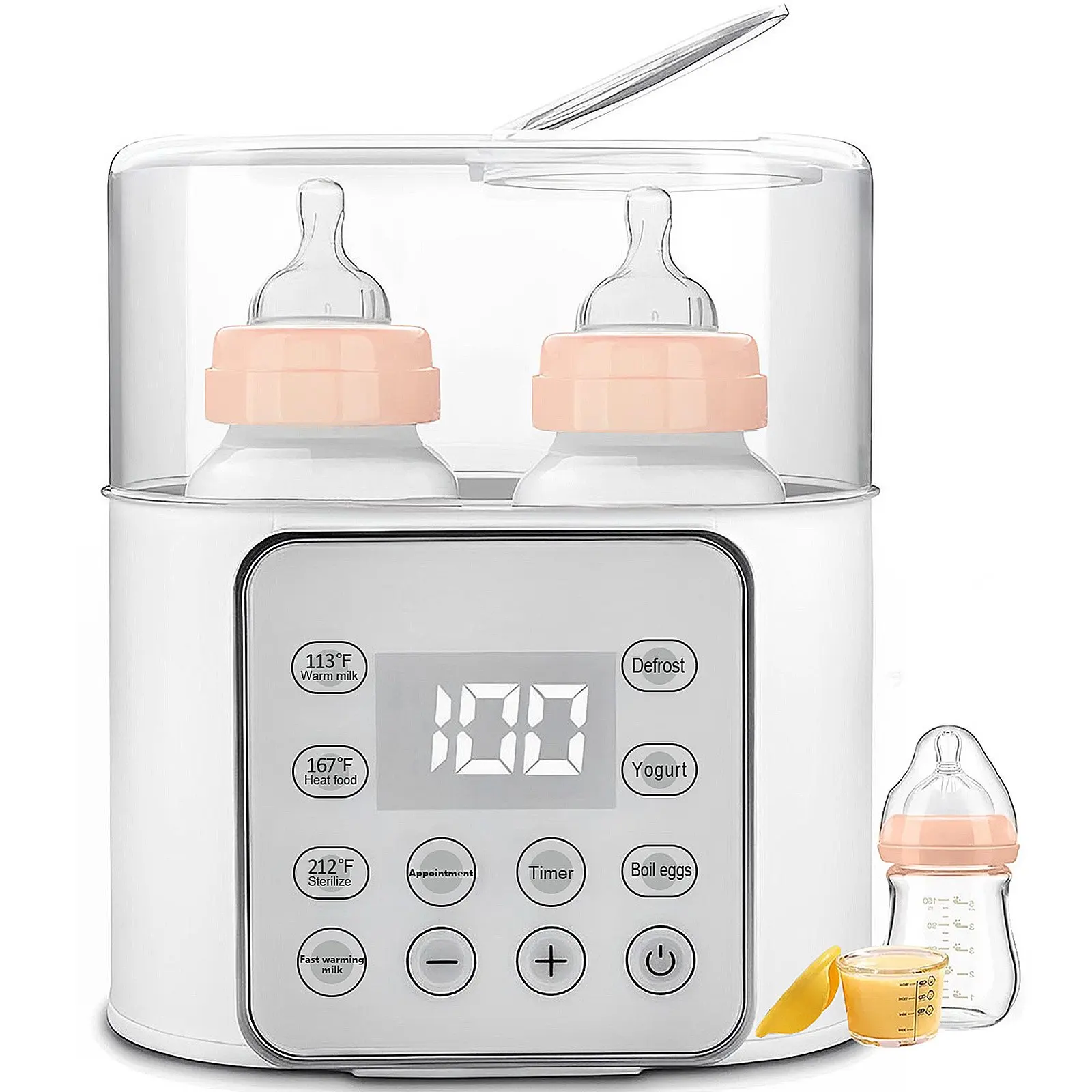 Baby milk Heater Safe Versatile Milk Bottle Warmer for Different Bottle Sizes