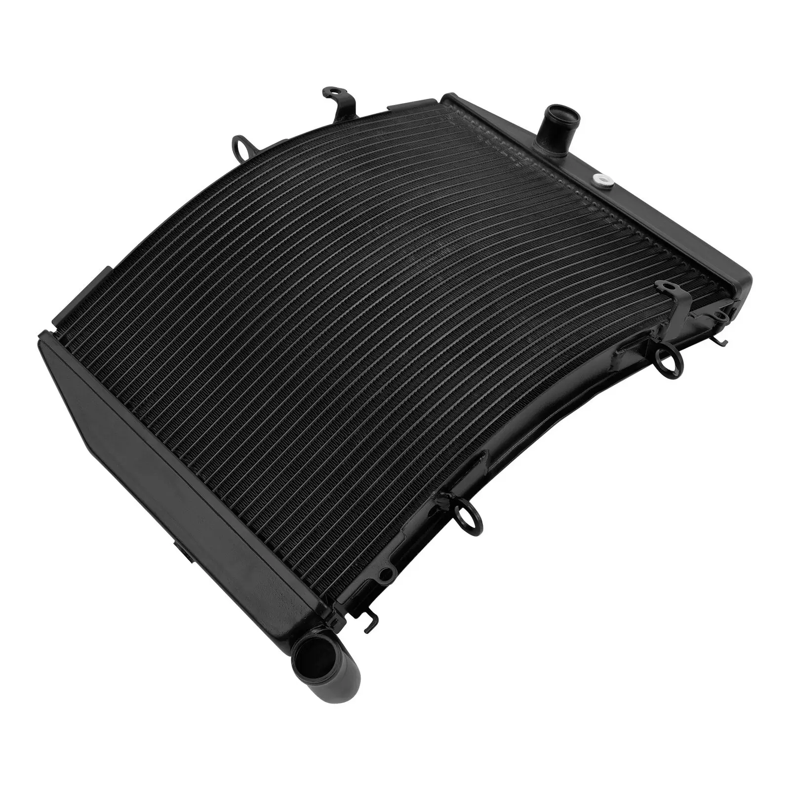 Motorcycle Black Replacement Radiator Cooler For Honda CBR600RR CBR 600 RR 2007-2023 CBR600RR ABS 2009-2023