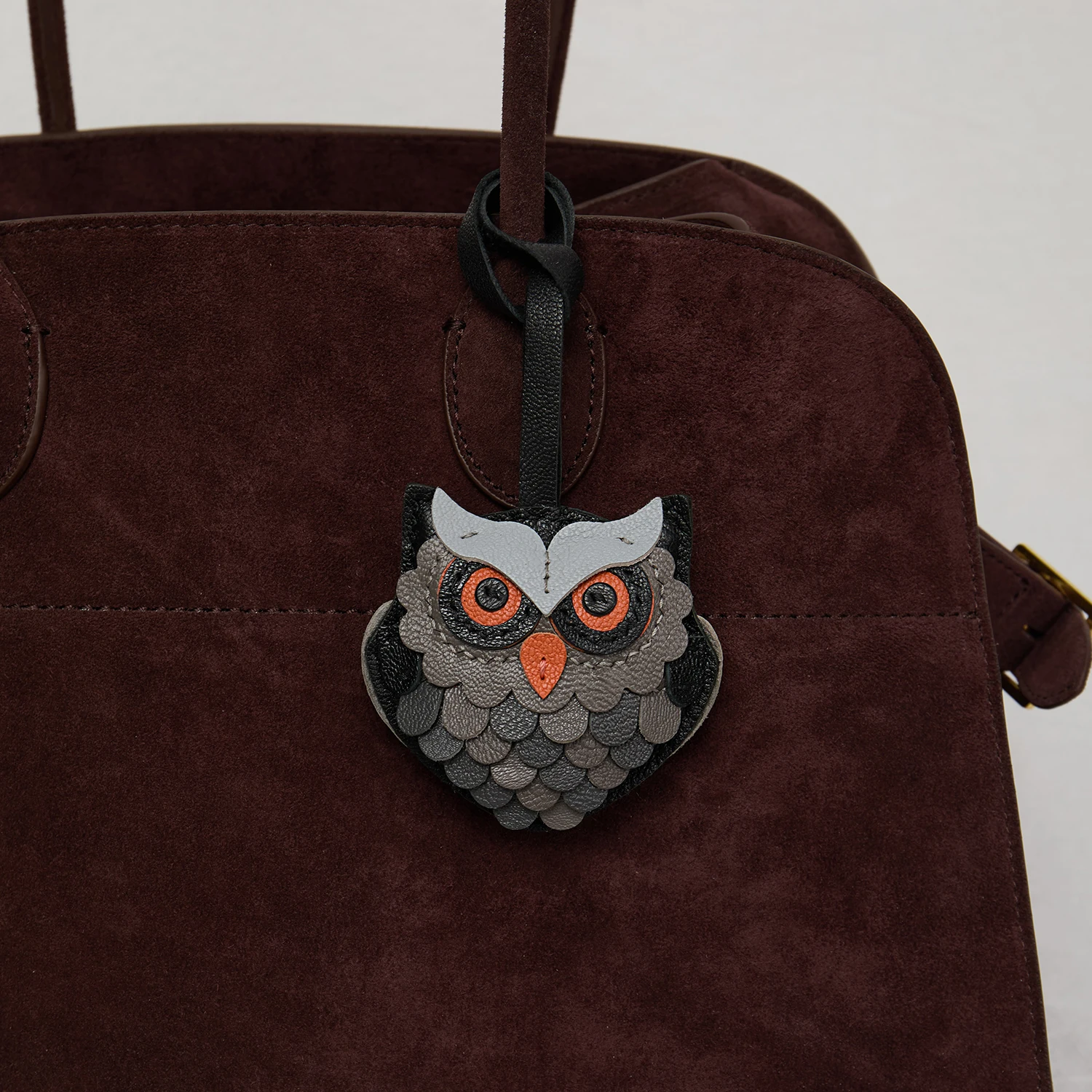 Y2K Cute Vintage Kawaii Handmade Sheepskin Spooky Cartoon Charms Bag Charm KeyChain Cute Bag Decoration Exquisite Accessory Gift