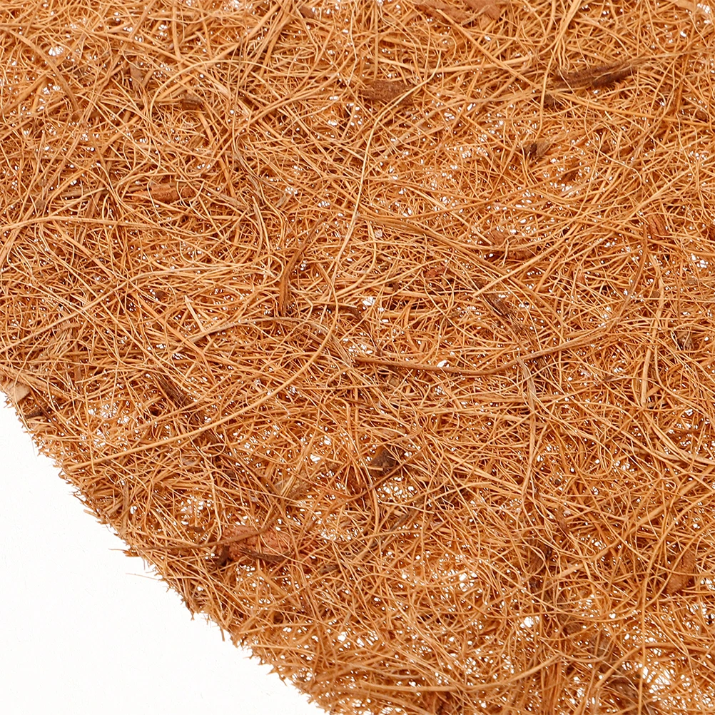 

10pcs Coconut Fiber Pigeon Nest Mat Brown Reusable Bird Cage Nesting Pad Natural Breathable Anti Leak Lightweight Parrot