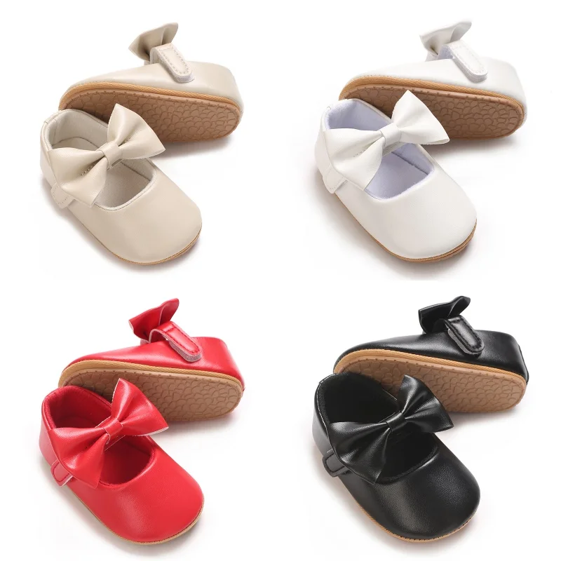 

Весенне-осенние новые туфли принцессы для маленьких девочек 0-1 года, универсальные туфли для малышей, детская обувь на мягкой подошве
