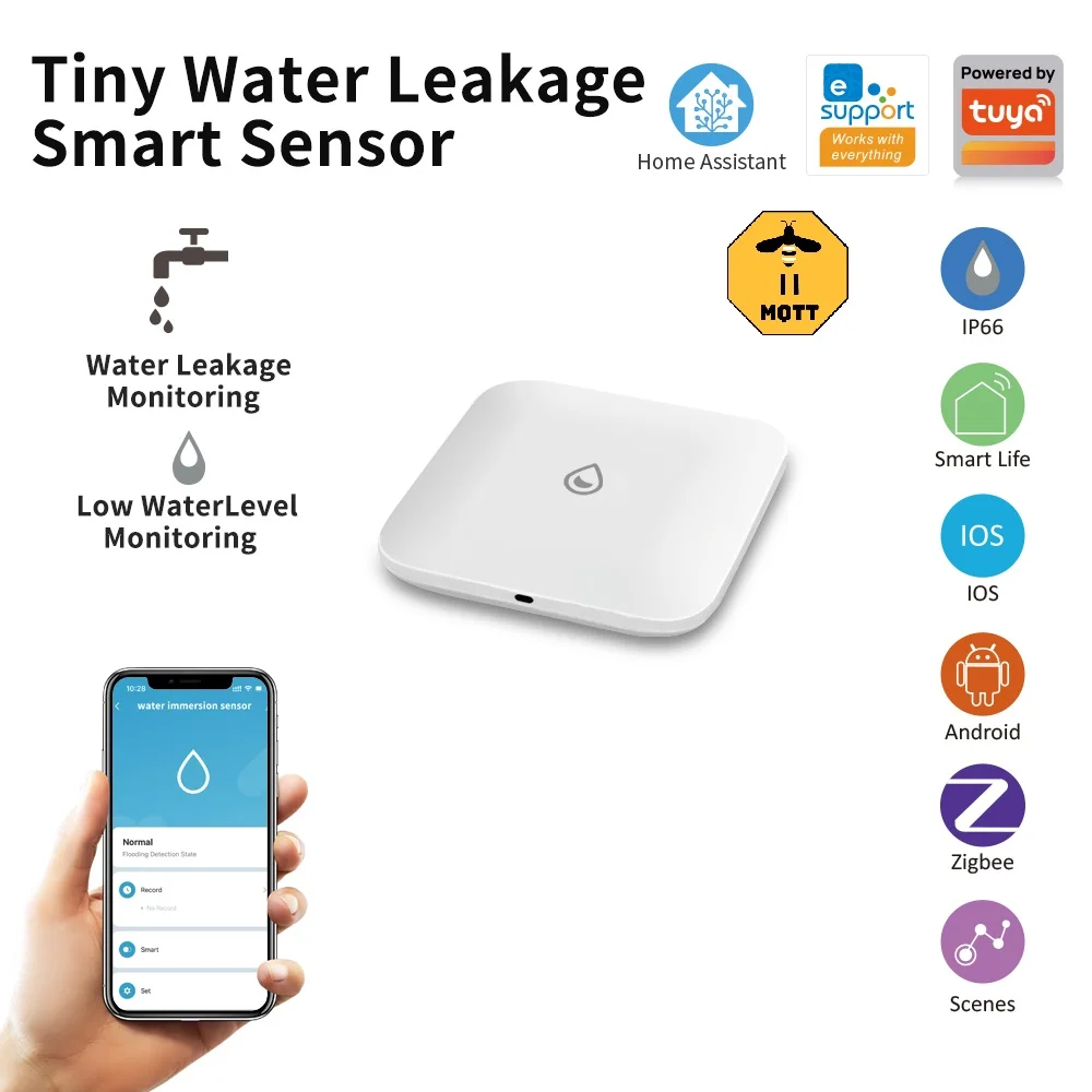 

LINCUKOO Датчик утечки воды ZigBee