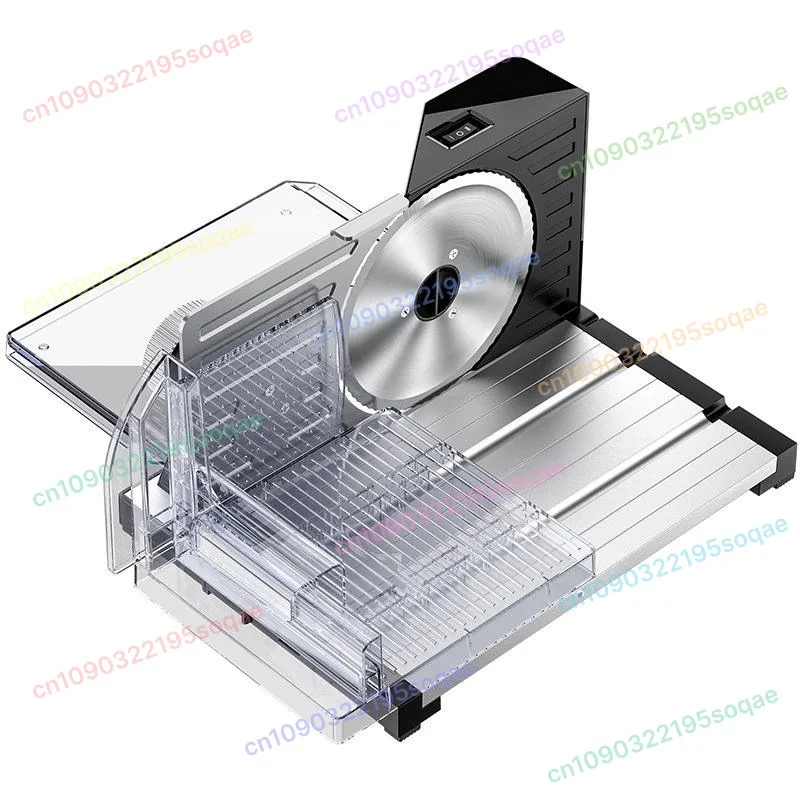 

220V/110V Household Electric Slicer Silent Frozen Meat Stainless Steel Meat Slicer Commercial