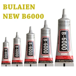 10-110ml Bulaien B6000 Transparent Contact Phone Repair Adhesive Multi-Purpose Diy Epoxy Adhesive With Precision Applicator Tip