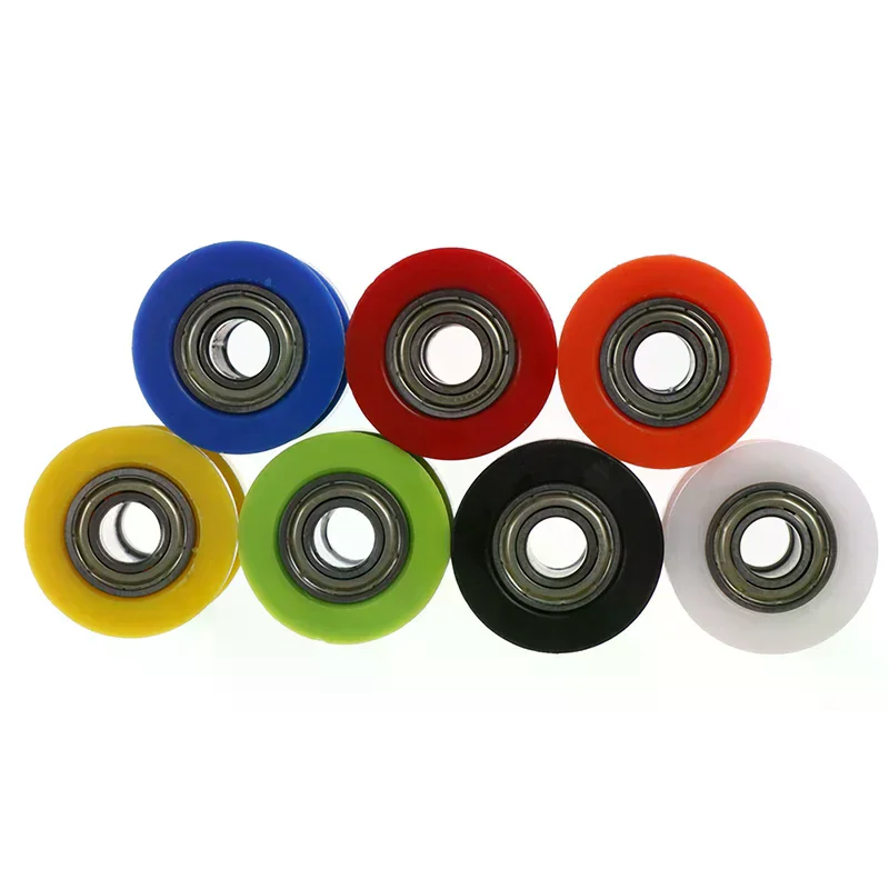 10mm Chain Roller Slider Tensioner Adjuster Pulley Wheel Guide Pit Dirt Bike
