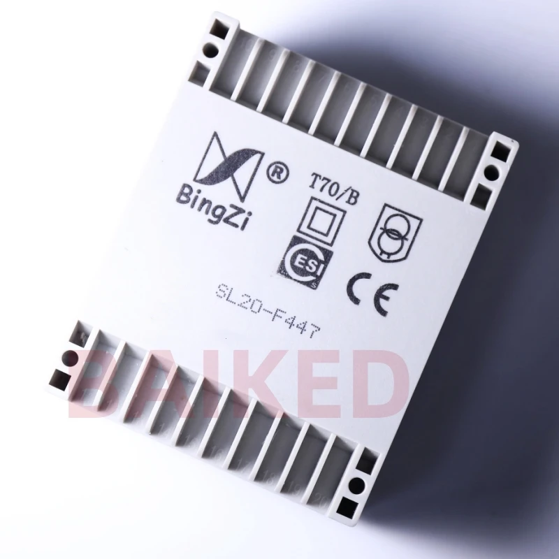 

T70/B BingZi ESI SL20-F447 1-6 380V/50/60HZ 11-12-14 12V-0-12V/5VA 16-19-20 14V-0-14V/15VA DIP-8 Welded power transformer