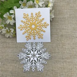 Fiocco di neve pizzo fiori cornici metallo fustelle stencil per fai da te Scrapbooking decorativo goffratura modello artigianale