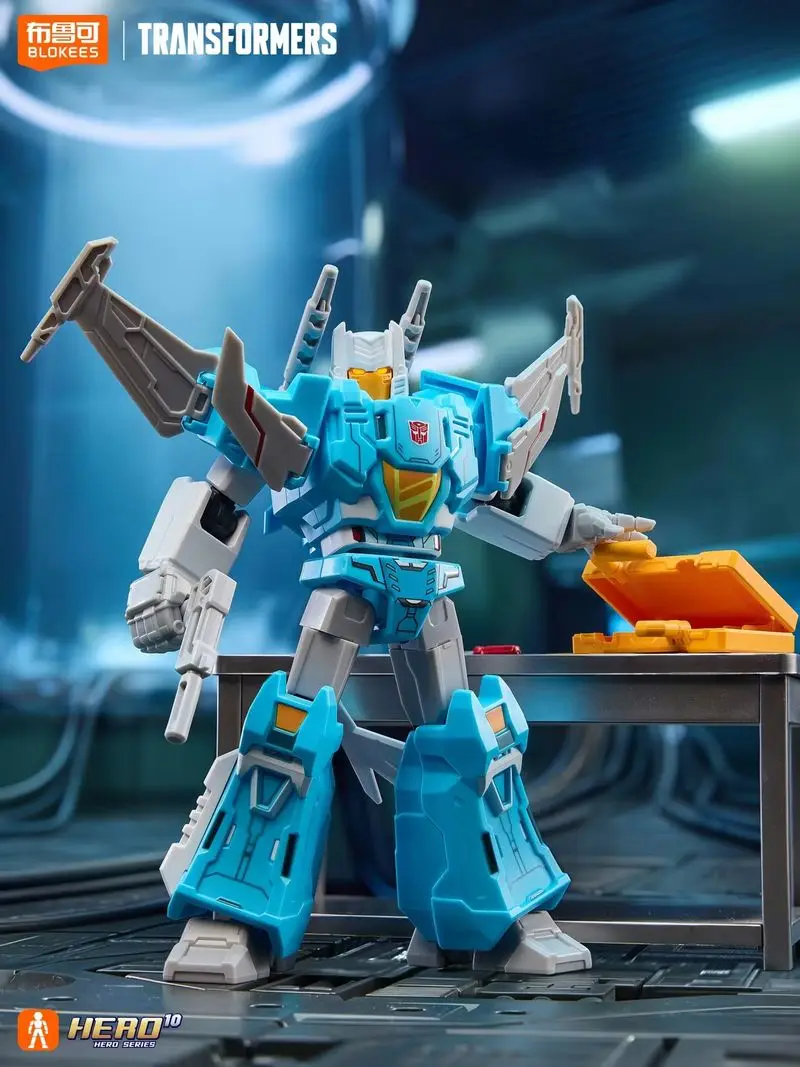 In Stock Blokees Transformers Galaxy Version Vol.11 Blind Box Collectible Movable Models Galvatron Scorponok Sixshot Assembled view 5