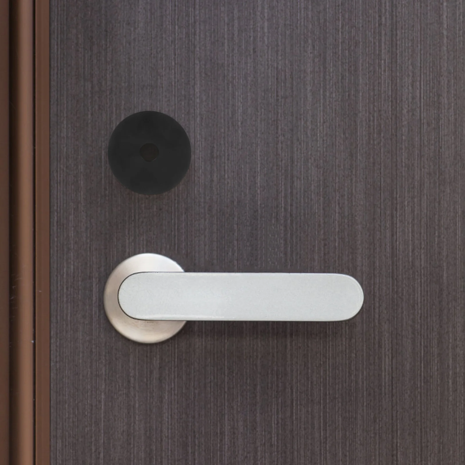 1 Set 67Mm Stainless Steel Door Hole Cover Plate Round Screw Mount For Front Entry Privacy Doors Universal Deadbolt Hole Filler