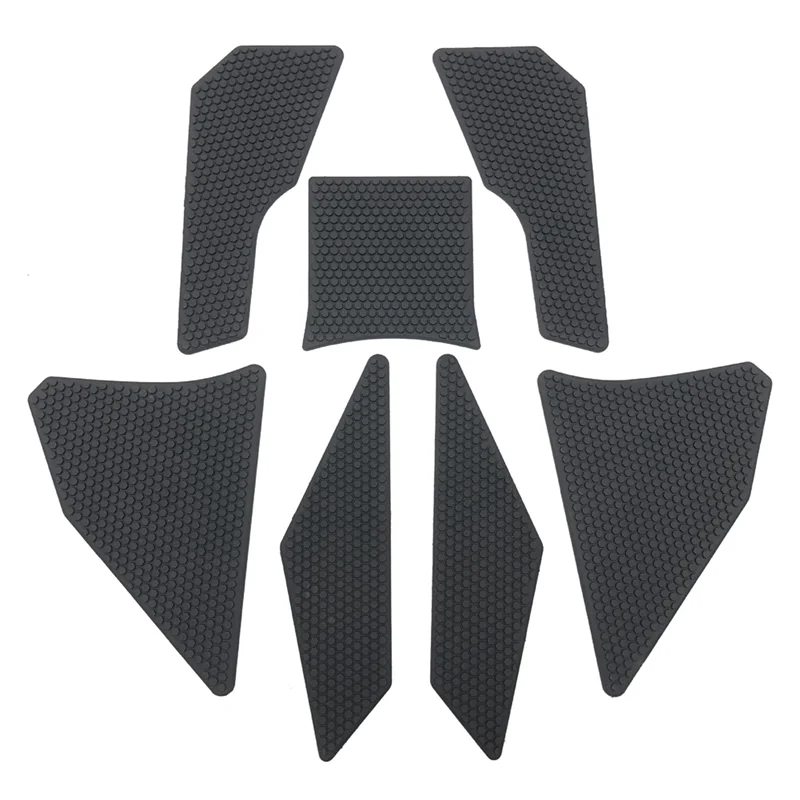 For Ducati Multistrada V4 S 2021 2022 2023 Motorcycle Fuel Tank Pad Decals Side Box Knee Protective Stickers Rubber