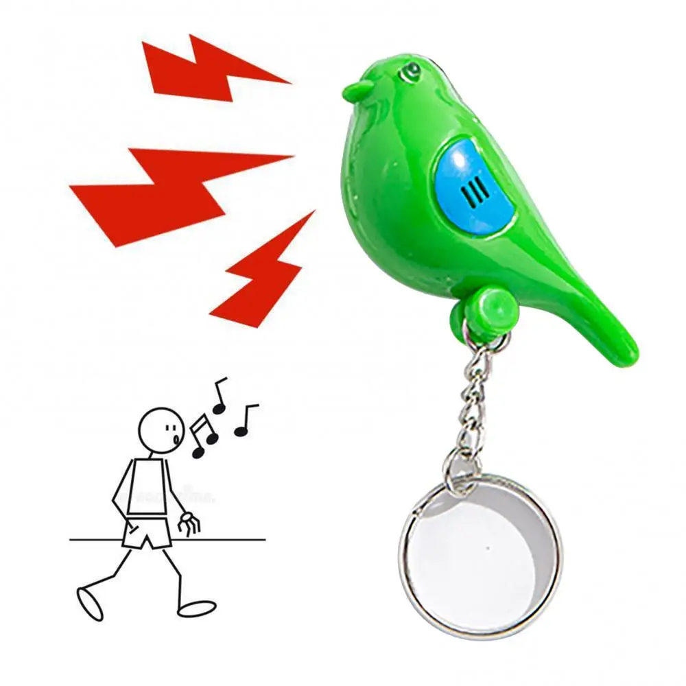 LED Whistle Key Finder lampeggiante Beeping Sound Control Alarm Anti-Lost Key Locator Tracker lampeggiante Beeping Remote Lost Keyfinder