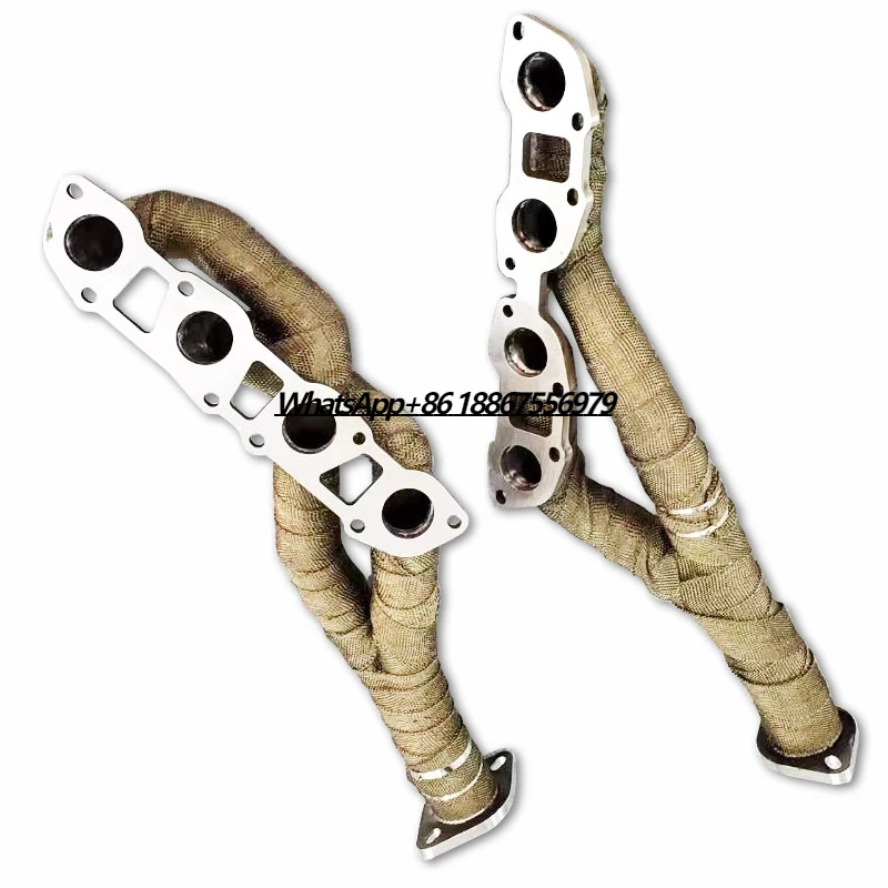 

2022 popular 304 Stainless Steel turbo Exhaust manifold For LEXUS RCF 5.0 V8 2014- turbo manifold Car Exhaust