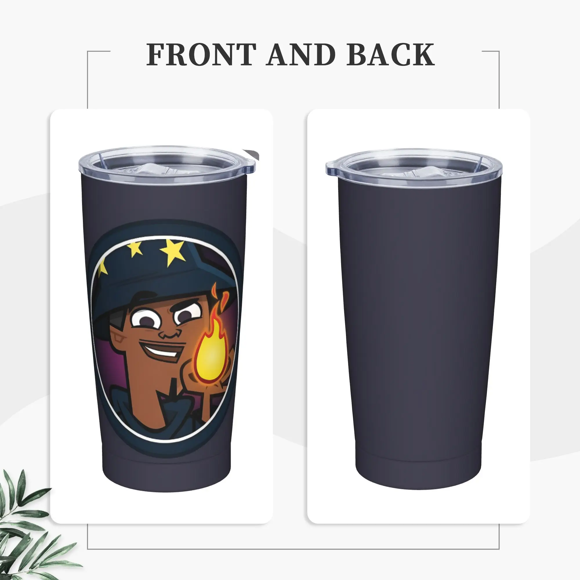Totals Dramas Reboot Icon - Spellcaster Damien Tumbler Vacuum Insulated  Thermal Cup Vacuum Flask Travel Mug Spill Proof, 20oz