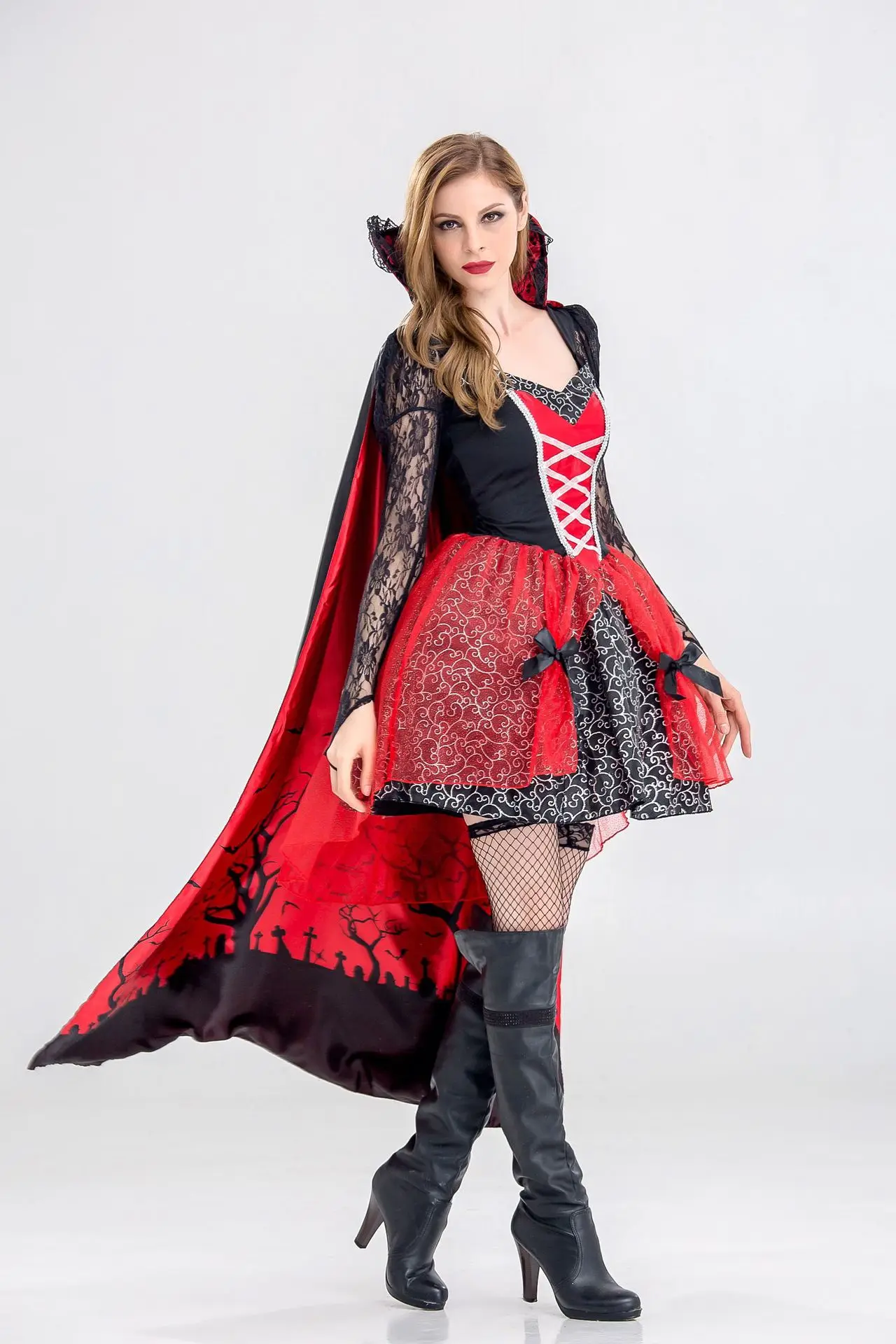 Cosplay Vampier Vrouwen Zombie Jurken Halloween Horror Kostuum