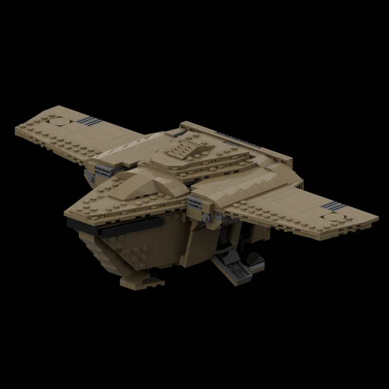 542PCS Star Battle Scion Shuttle (commision) Building Blocks Educational DIY Toy for Kids Operational Skill Development