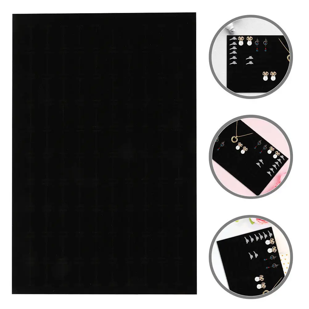 2Pcs Jewelry Display Pad Sponge Insert Soft Cushion Organizer Tray Ring Earring Storage Protection Insert Earring Sponges