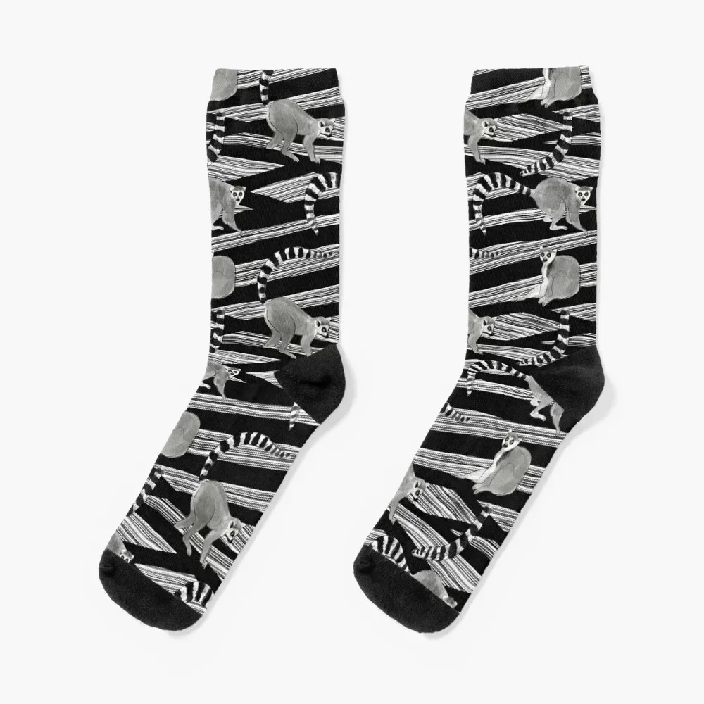 

Cute lemur Socks anime kids hip hop Running Boy Child Socks Women's