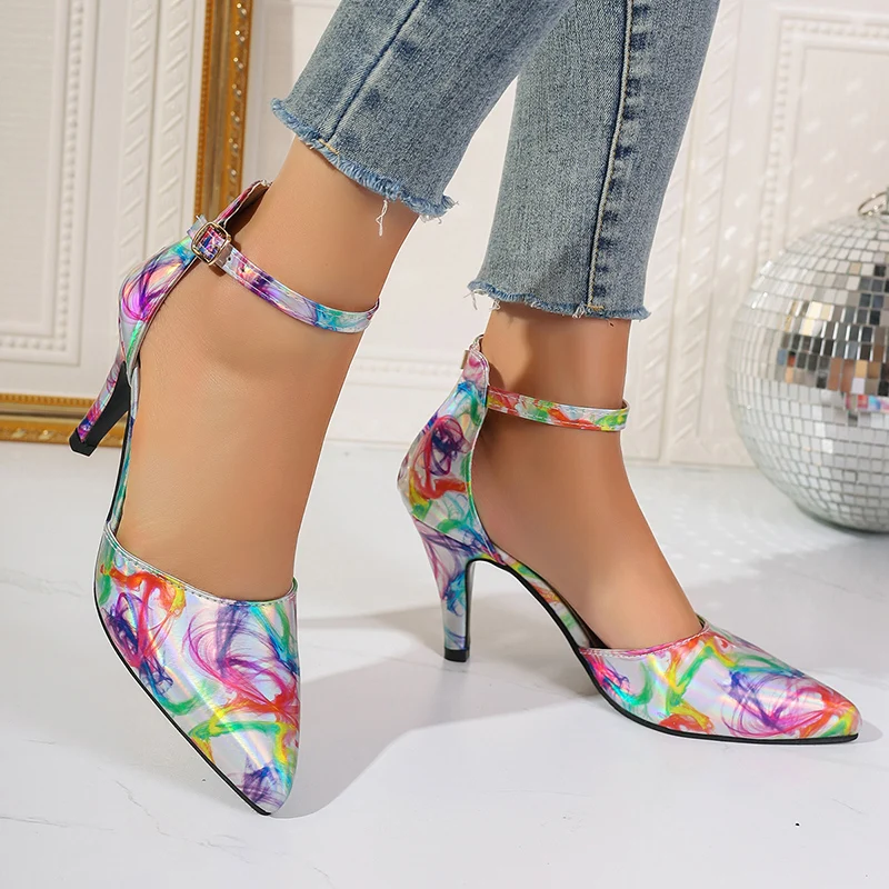 Women High Heels Sandals 2024 New Summer High Heels Women Party Plus Size Shoes for Women Fashion Sexy Designer Luxury Sandals