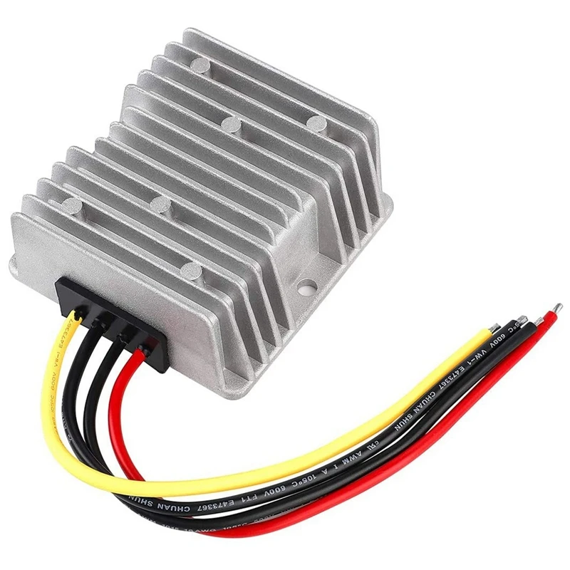 DC 24V To 48V 5A 240W DC Voltage Regulator Power Converter Waterproof Module Transformer Suitable For Golf Carts, Clubs