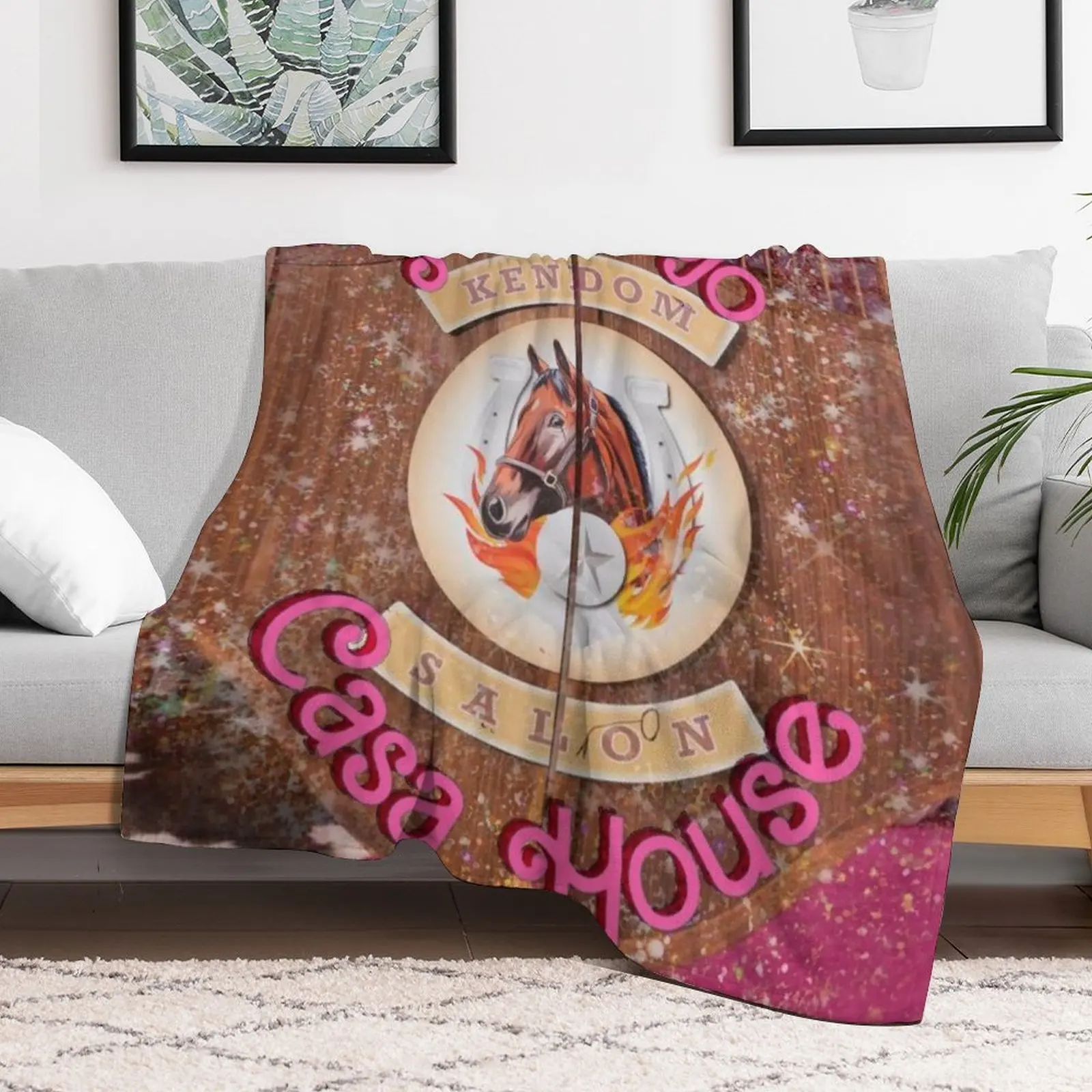 Ken's mojo dojo casa house Throw Blanket