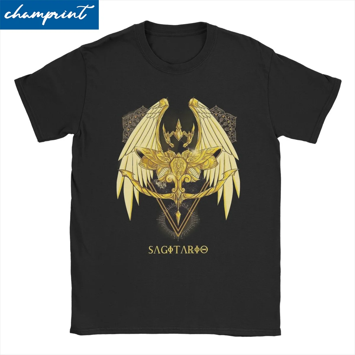 Knights Of The Zodiac Anime Saints Seiya T Shirts Men Women Cotton Hipster T-Shirts Crewneck Tees Short Sleeve Clothing Printing