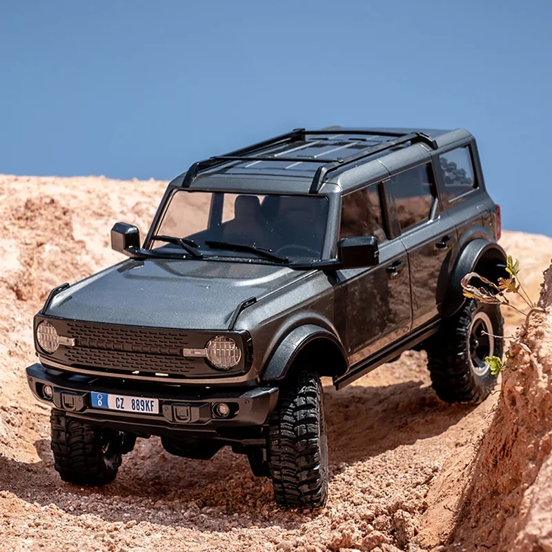 FMS 1:18 BRONX 4x4 Mini Rc Simulation Bronco Electric Remote Control Model Car 2.4ghz RTR  RC Car Toys For Kid's Gift