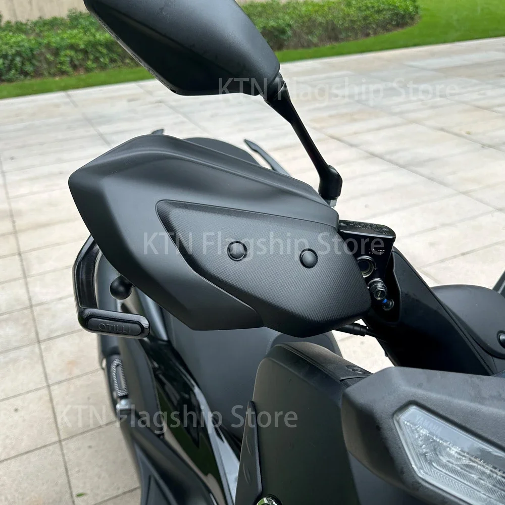 เหมาะสําหรับ Yamaha XMAX125 300 2024 ใหม่รถจักรยานยนต์อุปกรณ์เสริมหัวรถจักรดัดแปลง Handguard กระจก-อุปกรณ์เสริมรถจักรยานยนต์