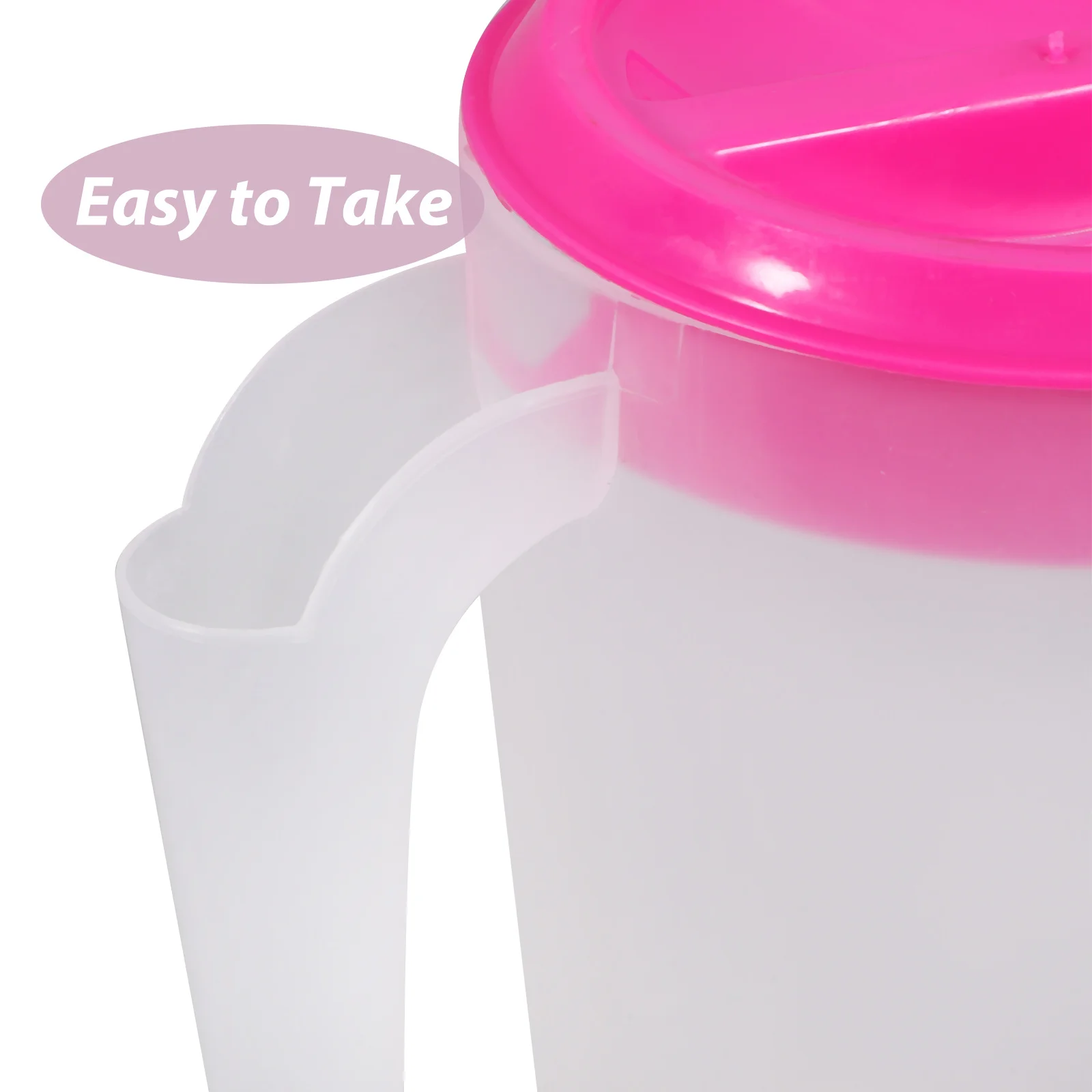

Stylish Plastic Pitcher for Cold Drinks Juice Milk Tea Suitable for Home Office Plastic Pitcher Water Jug Water Jug