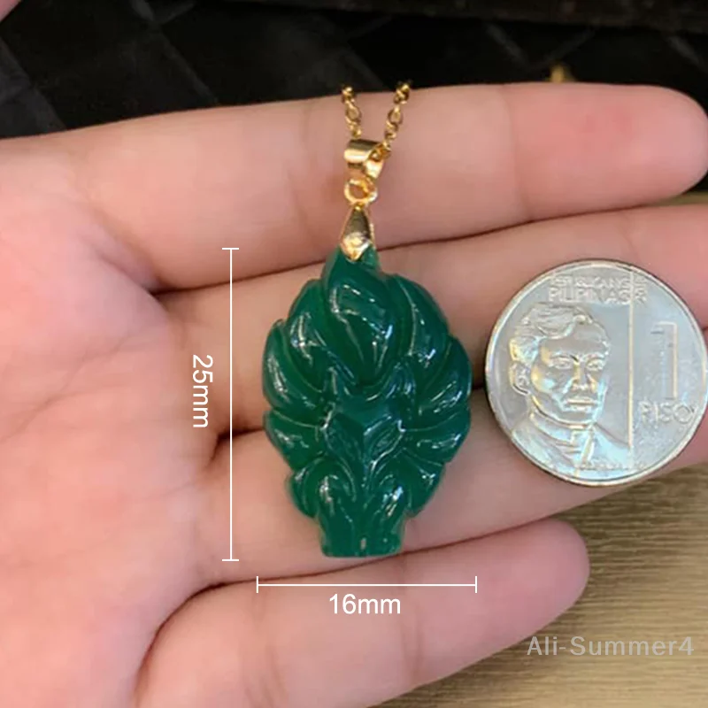 تسعة الذيل الثعلب سلسلة بدلاية قلادة للجنسين الصينية الحيوان منحوتة باليد الثعلب الرجال النساء محظوظ المجوهرات هدية #6