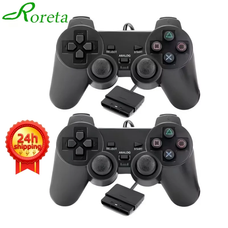 controle-com-fio-roreta-para-ps2-joystick-com-vibracao-para-playstation-2-controle-para-ps2