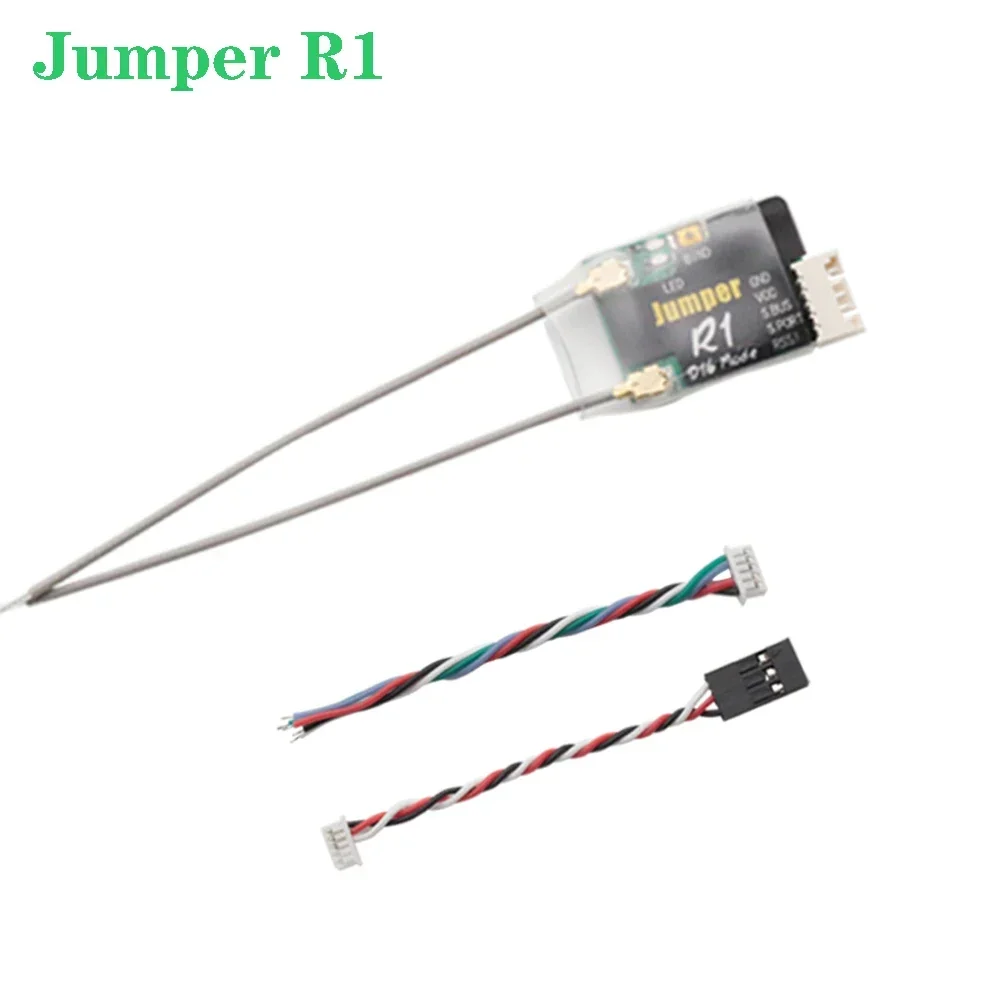 Jumper R1 V2 R1F R900/mini Receiver 16CH Sbus for Frsky T16 Pro plus D16 D8 Mode Radio Remote T8 T12 T16 Series Frsky Drone