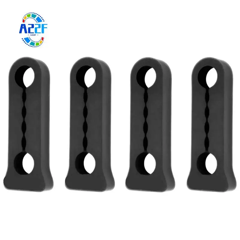A22F-4PCS Door Lock Buffer Damper For Honda Accord 2002-2023 Soundproof Insulation Quiet Deaf Creaking Noise Seal Stopper