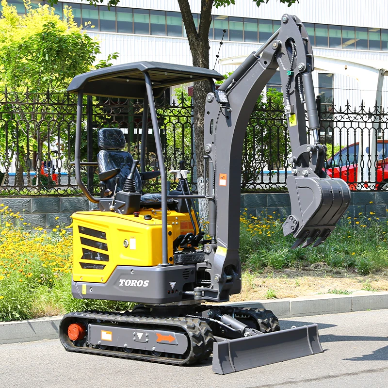 Miniexcavadora personalizada de 2 toneladas, proveedor de orugas EPA Euro 5, motor EPA, granja multifunción, precios de máquinas excavadoras usadas