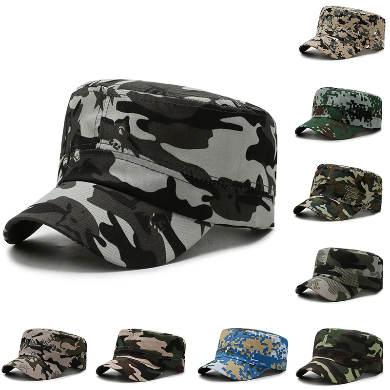 Gorra de béisbol de camuflaje al aire libre, gorro de las Fuerzas Especiales Bonnie, camionero, pesca, gorra deportiva