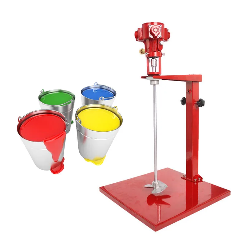 Pneumatic Mixer 5 Gallon Paint Liquid Lifting Pneumatic Mixer Ink Paint Mixing Machine Vertical agitator