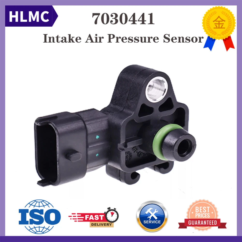 

Construction Machinery Parts Intake Air Pressure Sensor 7030441 Fits for Loader T450 T550 T590 T595