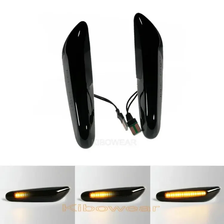 Dynamic LED Fender Light Side Marker For BMW E60 E61 E90 E91 E87 E81 E84 E88 E92 E93 E82 1 3 5 x1  turn signal flasher blinker