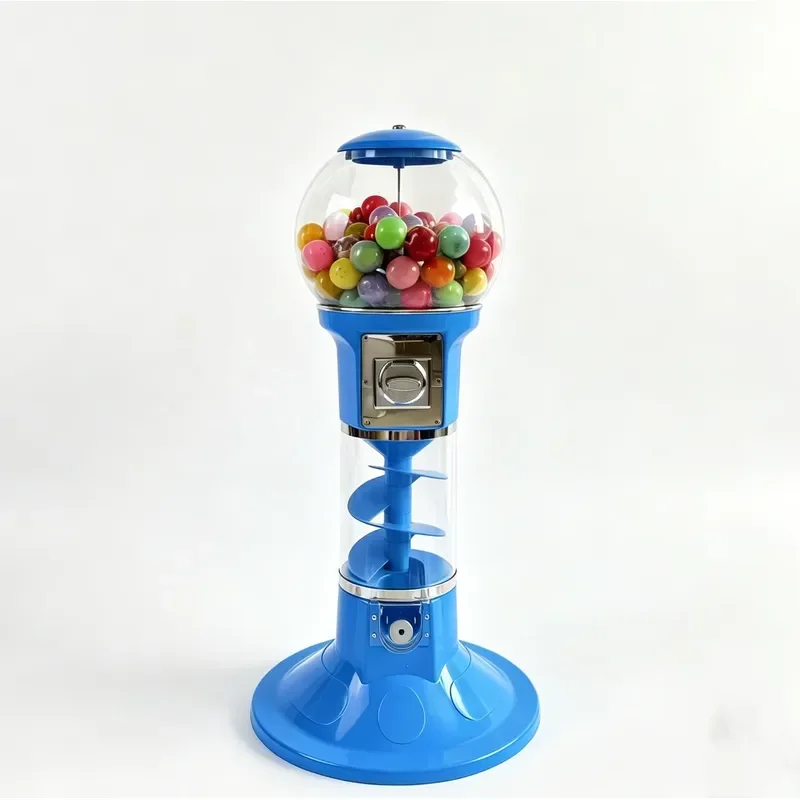 Wholesale Kids Spiral Gumball Capsules Bouncy Balls Bulk Vending Machine Refill Toy Party Favor Small Plastic Bubble Gum