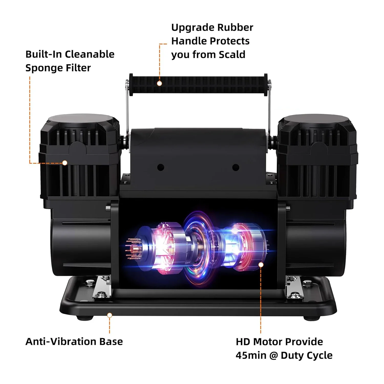 Digital display car Portable Air compressor pump Auto Tire Tyre Inflator with DC 12 Volt V 150 PSI 4x4 Recovery Accessories