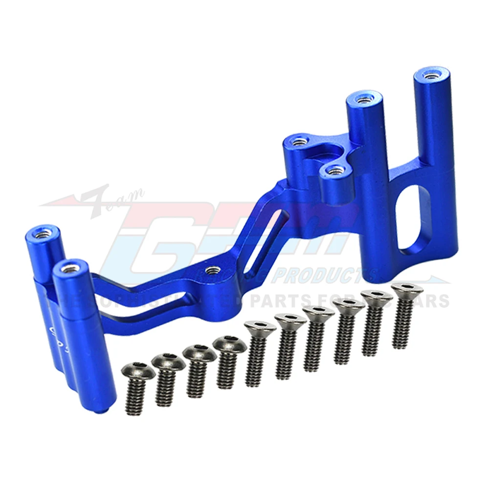 GPM Losi 1/6 Super Baja Rey 2.0, Super Rock Rey V2, pièces de mise à niveau, accessoire, métal, alliage d'aluminium, support de servo, siège de partenaires, LOS251059